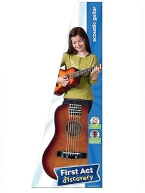 First Act Discovery 30-inch acoustic guitar designed for children.
